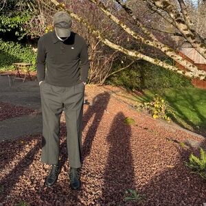 Lacoste Y2K Black Long Sleeve Polo Shirt